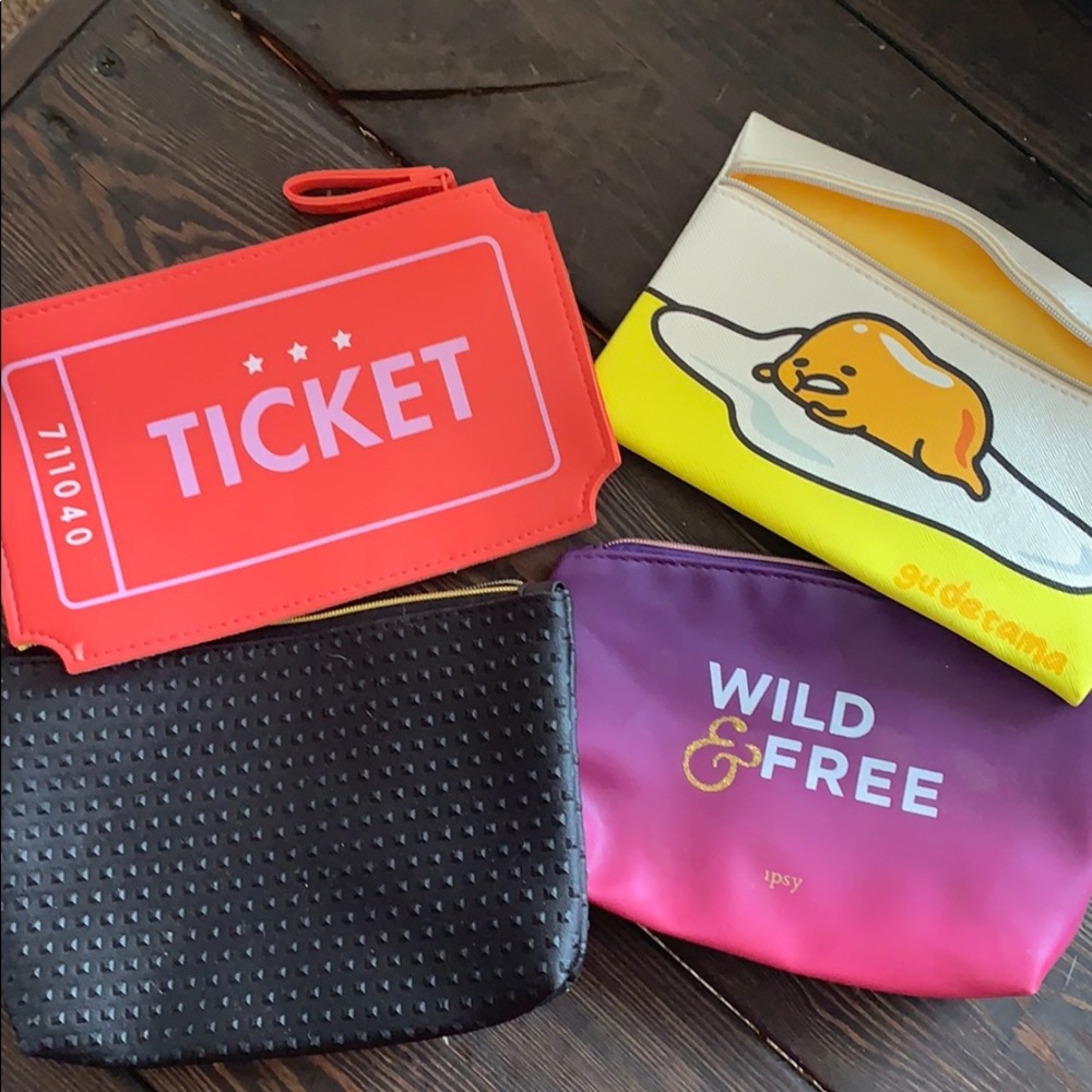 Ipsy cosmetic bags